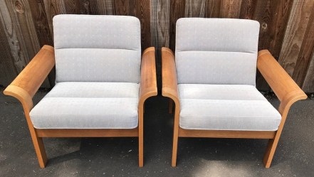 Magnus Olesen oak chairs